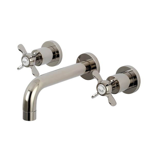 KS8126BEX 2-Handle 8 in. Wall Mount Bathroom Faucet